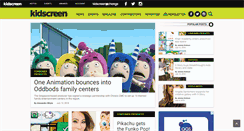 Desktop Screenshot of kidscreen.com